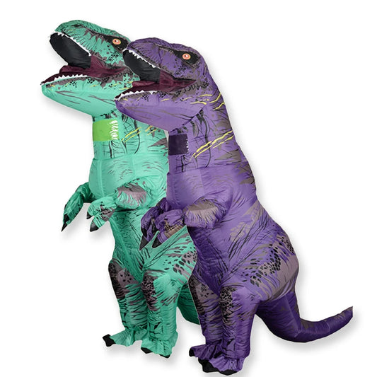 Inflatable T-Rex Dinosaur Costume – Funny Rave & Festival Cosplay Outfit