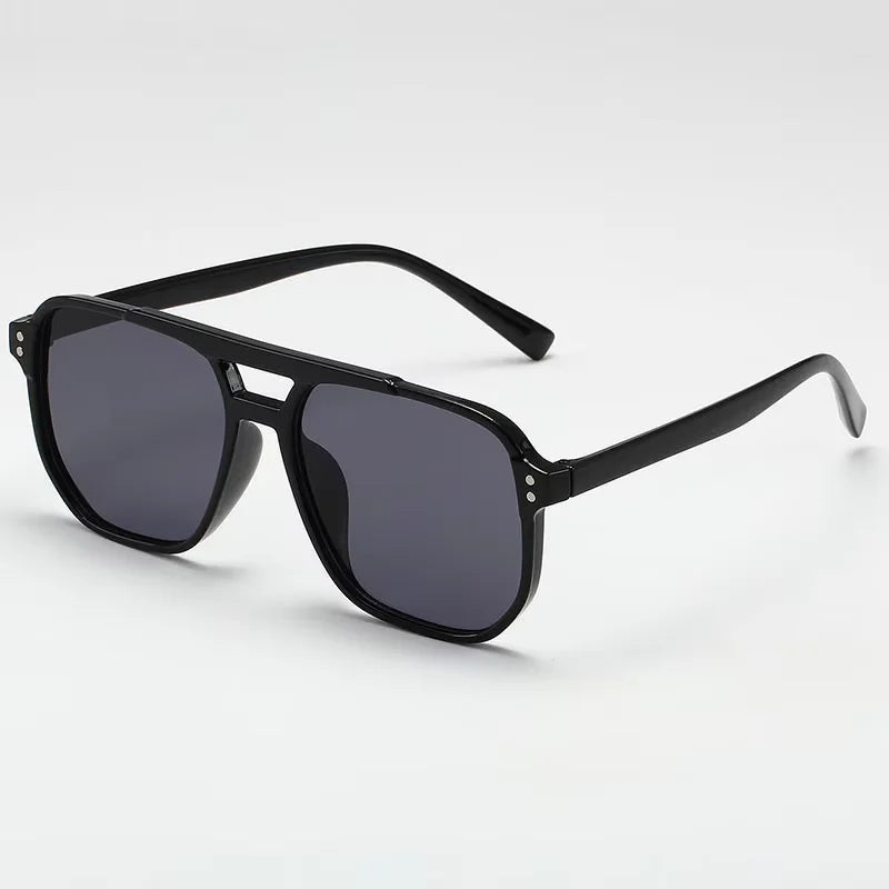 Vintage Festival Sunglasses – Big Square UV400 Rave Shades