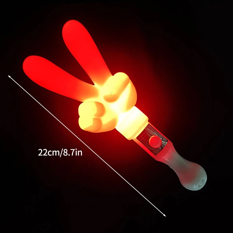 Battery Powered LED Glow Stick – 15-Color Light Stick for Festivals & Concerts