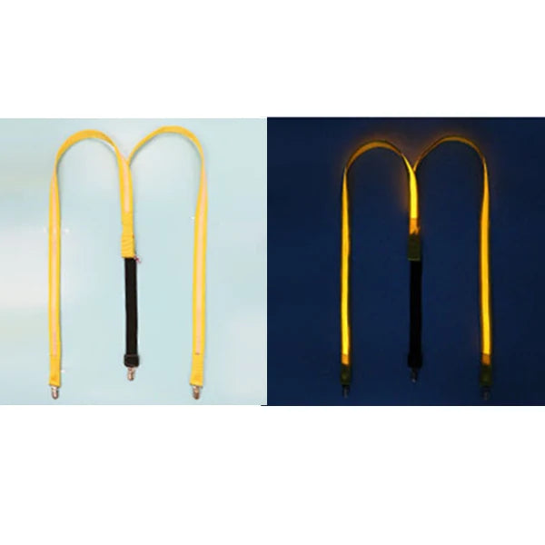 LED Suspenders & Bow Tie Set – Glowing Festival Party Accessories