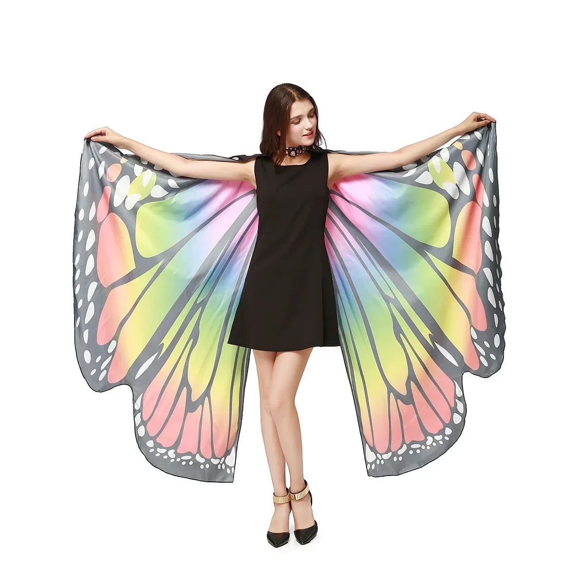 Butterfly Wings Costume – Anime Cosplay Cape for Kids & Adults Party Halloween