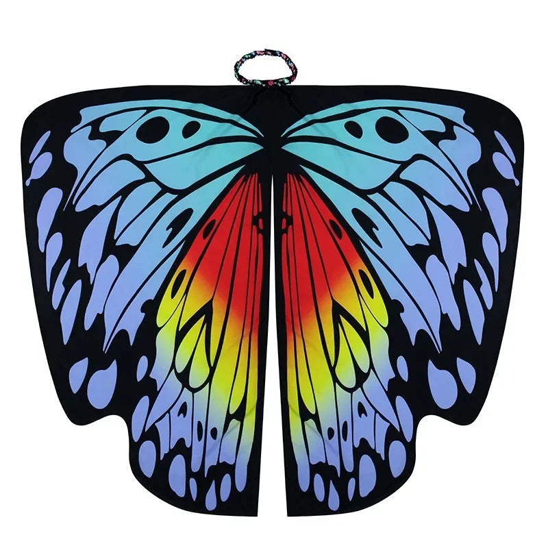 Butterfly Wings Costume – Anime Cosplay Cape for Kids & Adults Party Halloween
