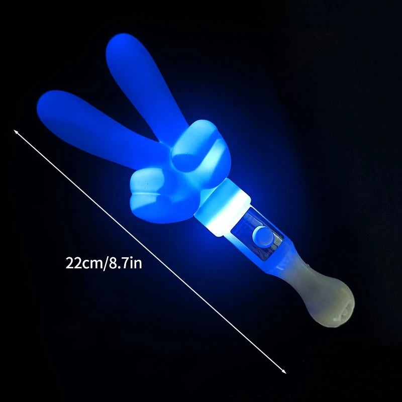 Battery Powered LED Glow Stick – 15-Color Light Stick for Festivals & Concerts