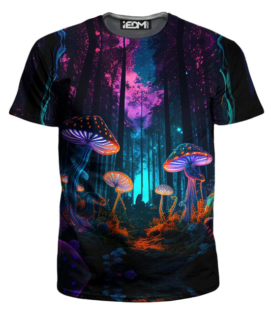 Psychedelic 3D Print T-Shirt – Oversized Trippy Festival Top for Men