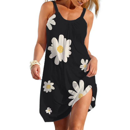 Bohemian Slip Dress – Ethnic Style Festival Beachwear for Women