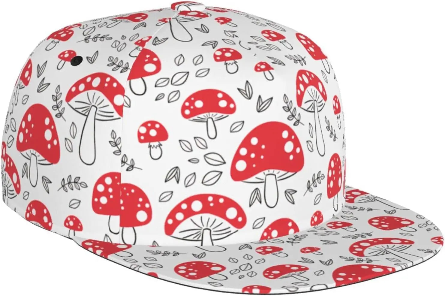Psychedelic Snapback Hat – Trippy Flat Bill Festival Cap
