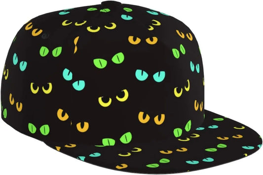 Psychedelic Snapback Hat – Trippy Flat Bill Festival Cap