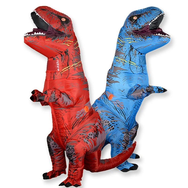 Inflatable T-Rex Dinosaur Costume – Funny Rave & Festival Cosplay Outfit