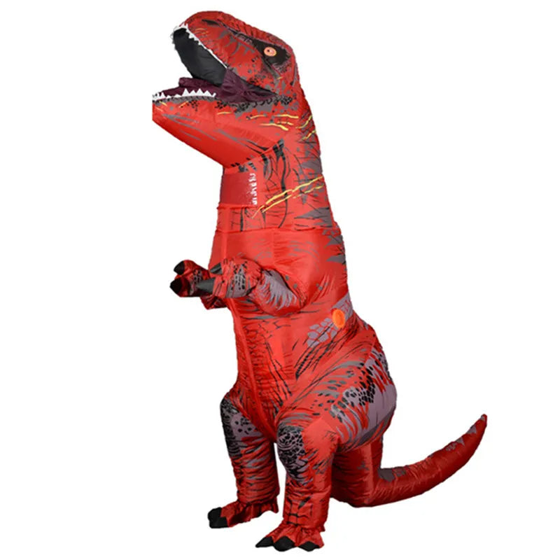 Inflatable T-Rex Dinosaur Costume – Funny Rave & Festival Cosplay Outfit