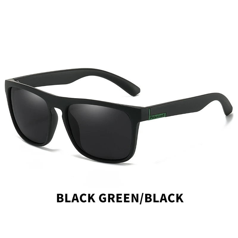 Vintage Square Polarized Rave Sunglasses – Stylish UV400 Eyewear for Festivals & Outdoor Events