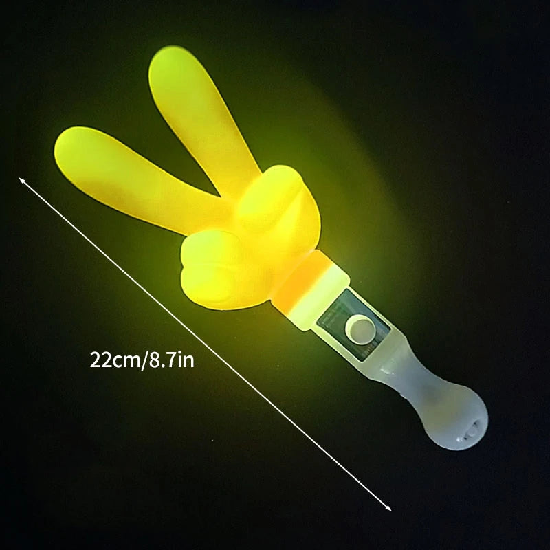 Battery Powered LED Glow Stick – 15-Color Light Stick for Festivals & Concerts