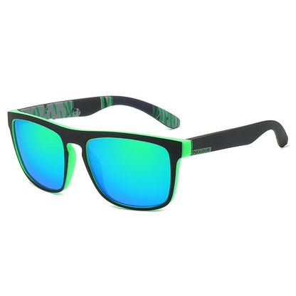 Vintage Square Polarized Rave Sunglasses – Stylish UV400 Eyewear for Festivals & Outdoor Events