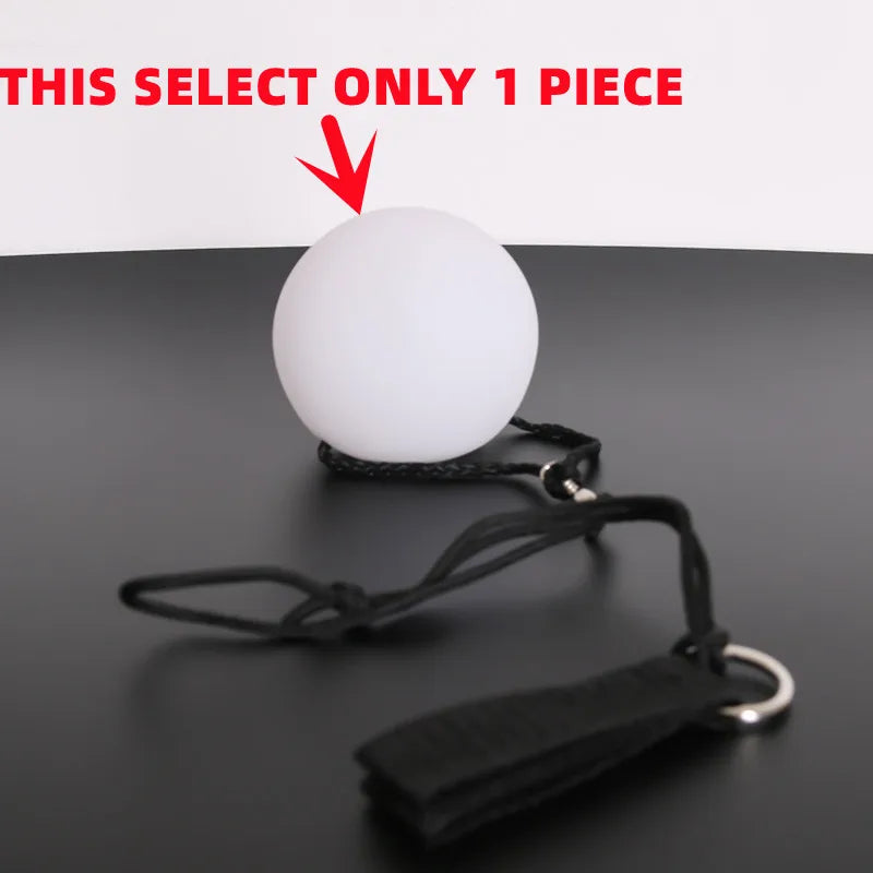 Belly Dance RGB LED POI Balls – Color-changing flow props for raves & festivals