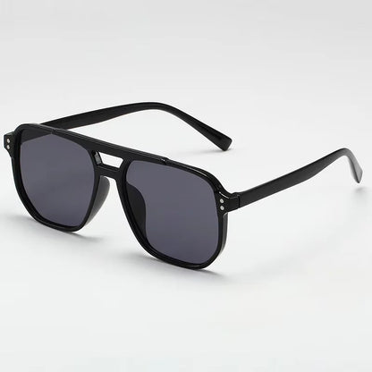 Vintage Festival Sunglasses – Big Square UV400 Rave Shades