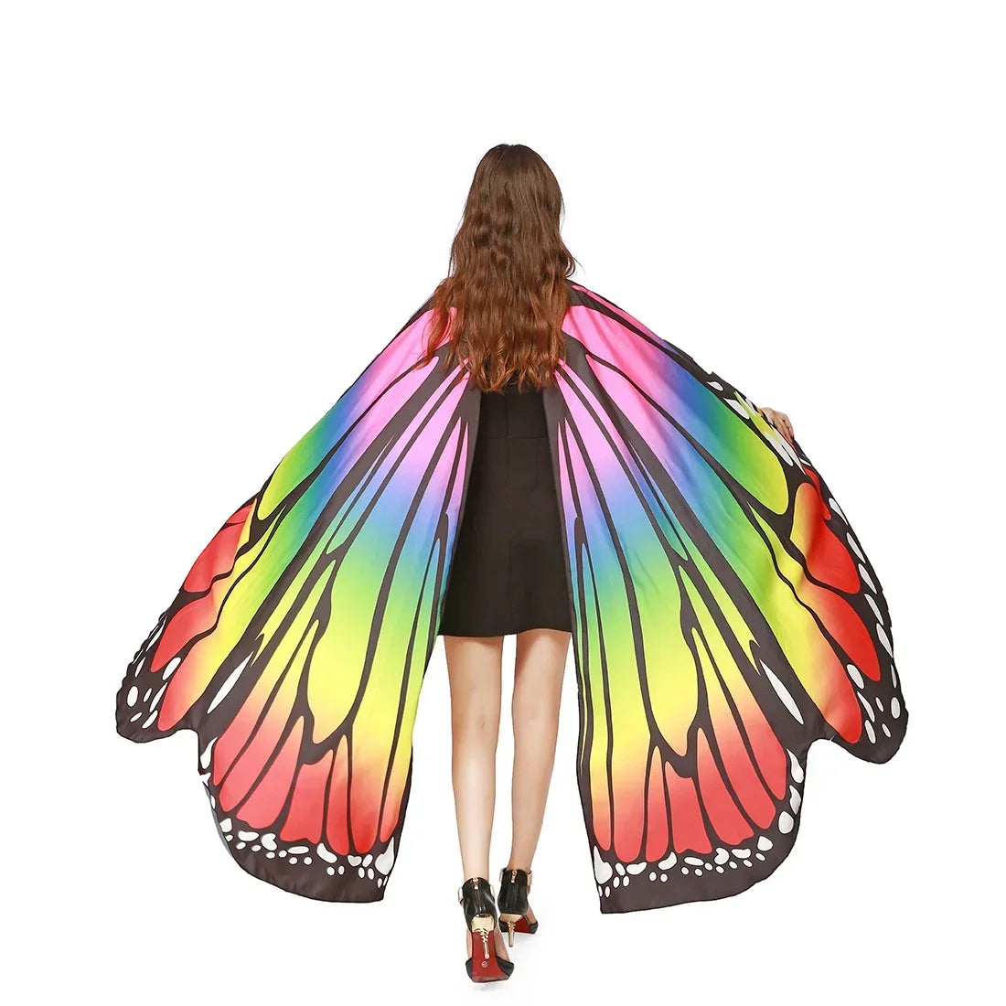 Butterfly Wings Costume – Anime Cosplay Cape for Kids & Adults Party Halloween