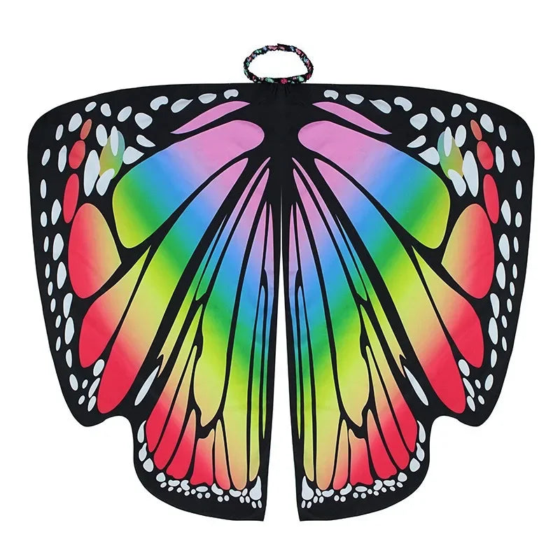 Butterfly Wings Costume – Anime Cosplay Cape for Kids & Adults Party Halloween