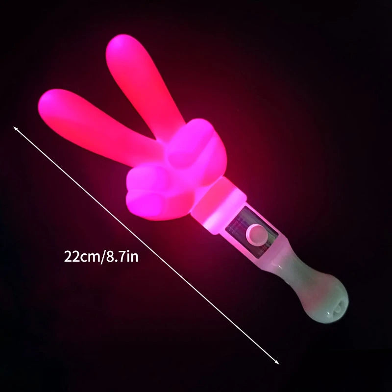 Battery Powered LED Glow Stick – 15-Color Light Stick for Festivals & Concerts