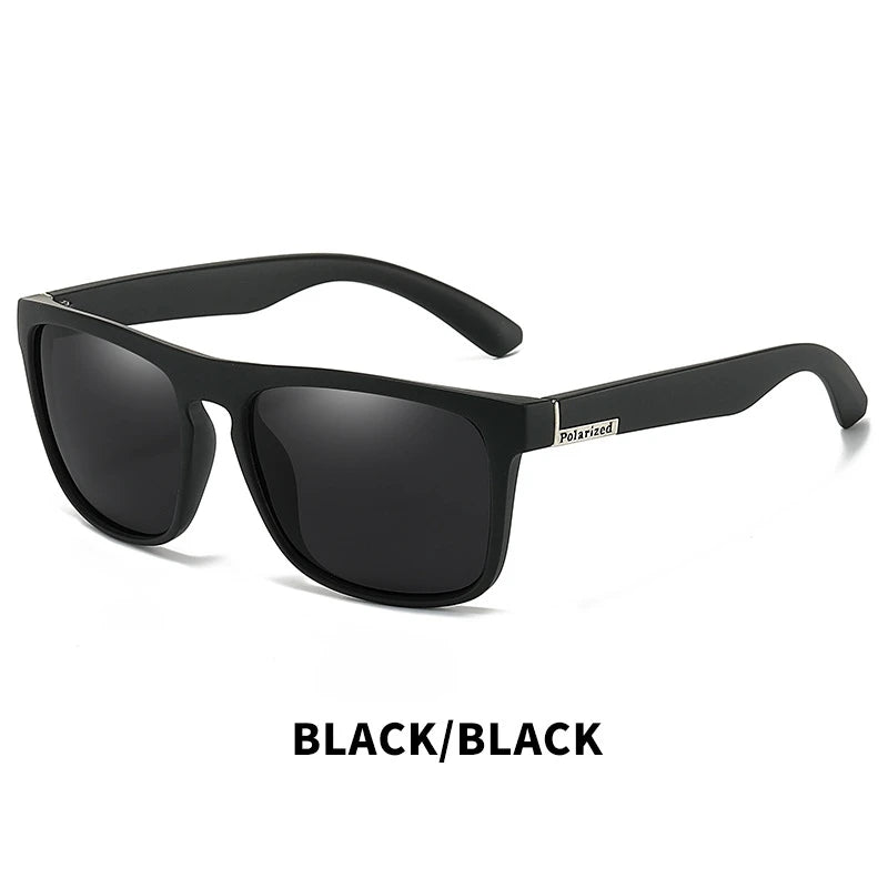 Vintage Square Polarized Rave Sunglasses – Stylish UV400 Eyewear for Festivals & Outdoor Events