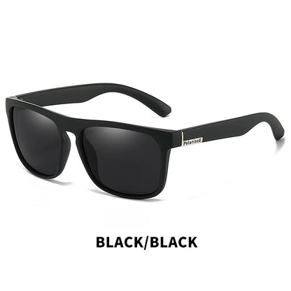 Vintage Square Polarized Rave Sunglasses – Stylish UV400 Eyewear for Festivals & Outdoor Events