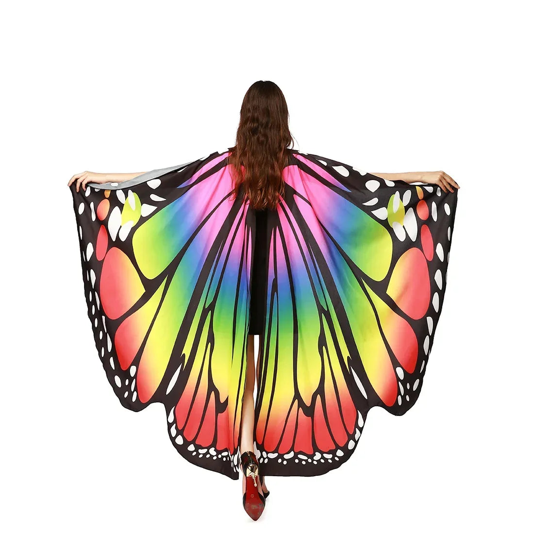 Butterfly Wings Costume – Anime Cosplay Cape for Kids & Adults Party Halloween