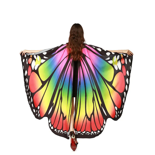 Butterfly Wings Costume – Anime Cosplay Cape for Kids & Adults Party Halloween