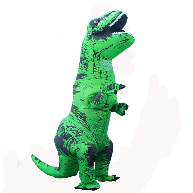 Inflatable T-Rex Dinosaur Costume – Funny Rave & Festival Cosplay Outfit