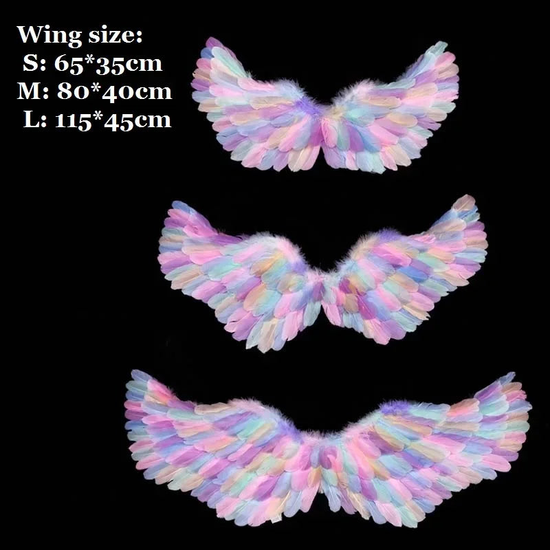 Angel Feather Wings – Cosplay Party Costume Accessory