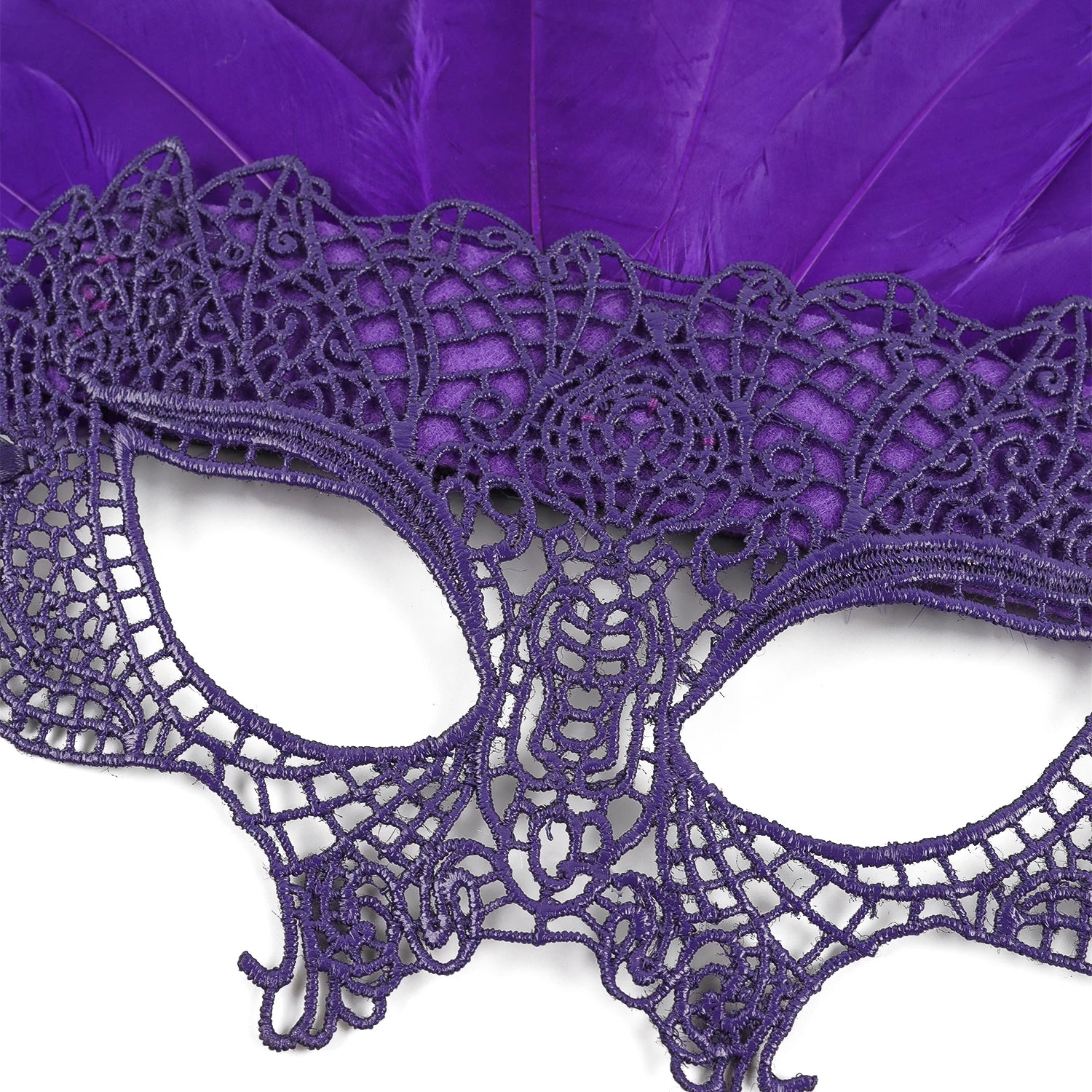 Colorful Feather Mask – Carnival/Halloween Cosplay Party Headpiece