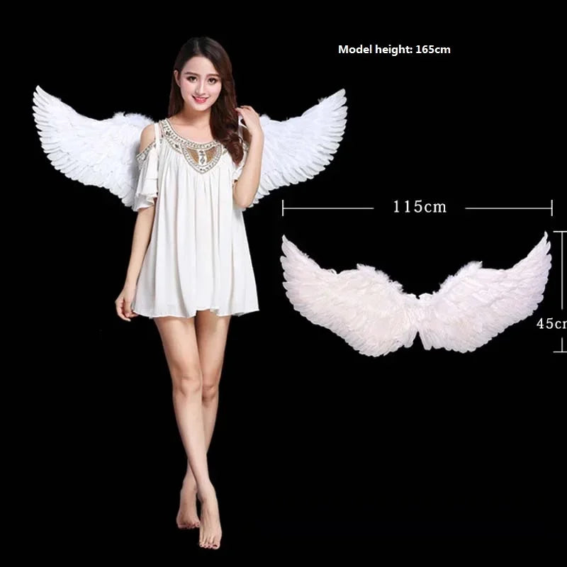 Angel Feather Wings – Cosplay Party Costume Accessory