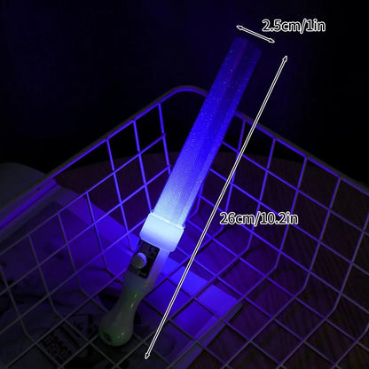 Battery Powered LED Glow Stick – 15-Color Light Stick for Festivals & Concerts