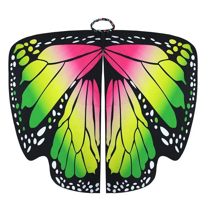 Butterfly Wings Costume – Anime Cosplay Cape for Kids & Adults Party Halloween