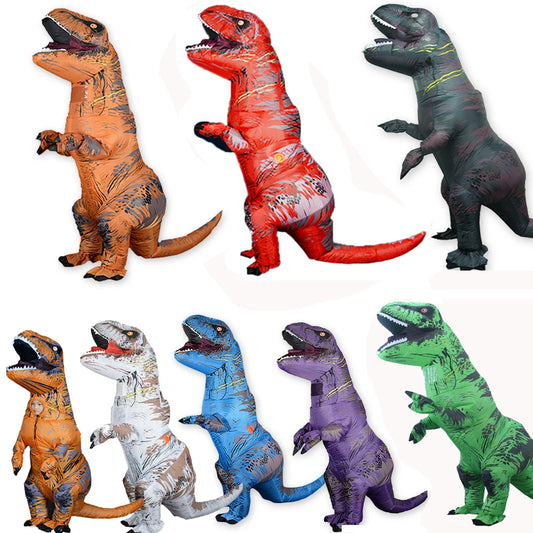Inflatable T-Rex Dinosaur Costume – Funny Rave & Festival Cosplay Outfit