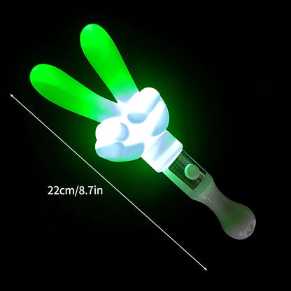 Battery Powered LED Glow Stick – 15-Color Light Stick for Festivals & Concerts