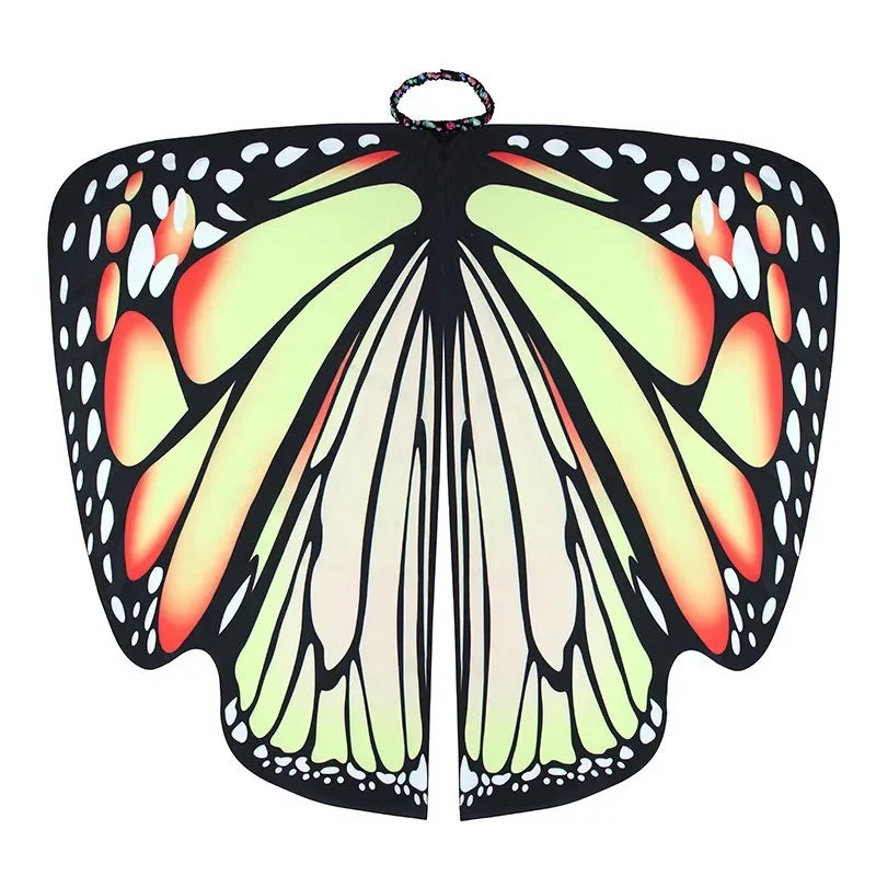 Butterfly Wings Costume – Anime Cosplay Cape for Kids & Adults Party Halloween