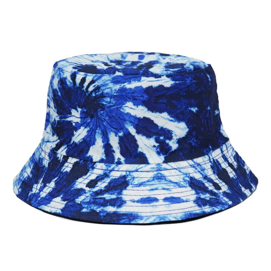 Graffiti Print Bucket Hat – Cotton Streetwear Sun Hat for Raves & Festivals