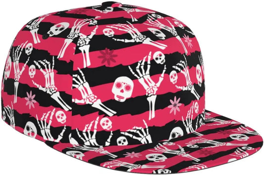 Psychedelic Snapback Hat – Trippy Flat Bill Festival Cap