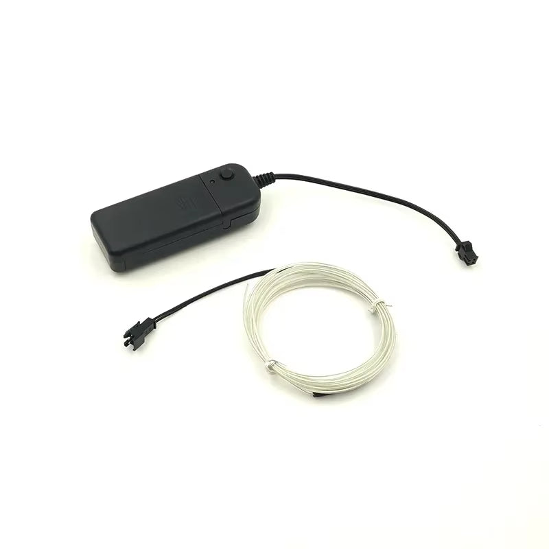 EL Wire LED Glow Cable – Neon Rave & Festival Light Decoration